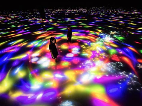 Immersive Garden Of Floating Orchids By Teamlab Planets