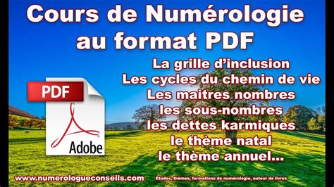 Cours De Num Rologie Au Format Pdf Disponible Sur