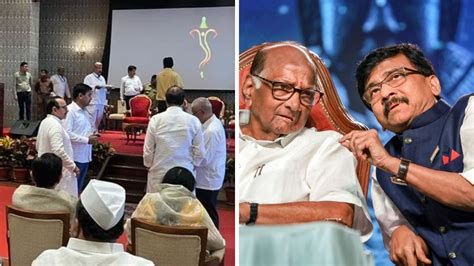 Sanjay Raut Dials Sharad Pawar After Ajit Turns Rebel Latter Says We Have Support Of People