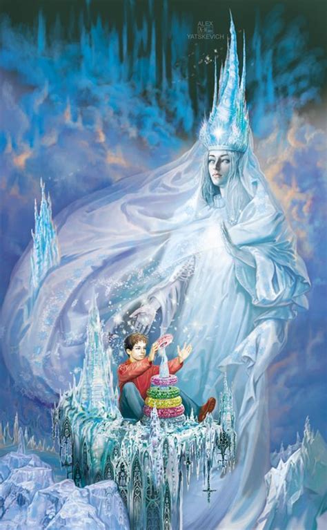 Snow Queen | Snow queen, Snow queen illustration, Fairytale art