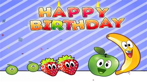 Joyeux Anniversaire Happy Birthday Song In French For Children Hd