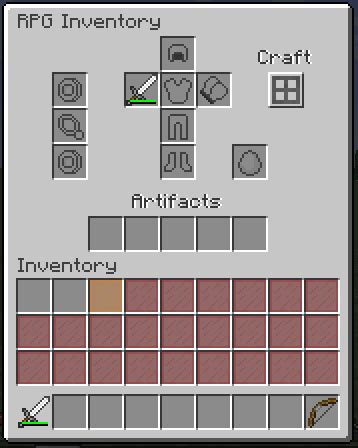 Rpg Inventory Screenshots Minecraft Bukkit Plugins Curseforge