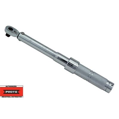 Proto 1 Drive Ratcheting Head Micrometer Torque Wrench 140 700 Ft Lbs