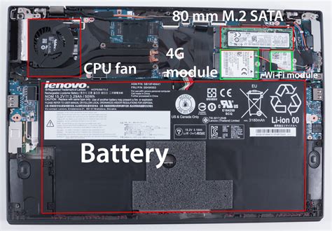 Inside The Lenovo X1 Carbon Disassembly Internal Photos And Upgrade