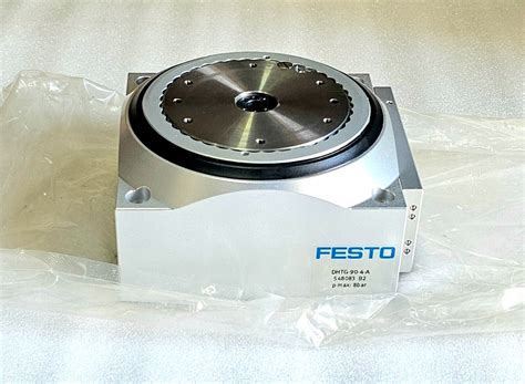 New FESTO Industrial Rotary Indexing Table Model DHTG 90 4 A 548083 SER