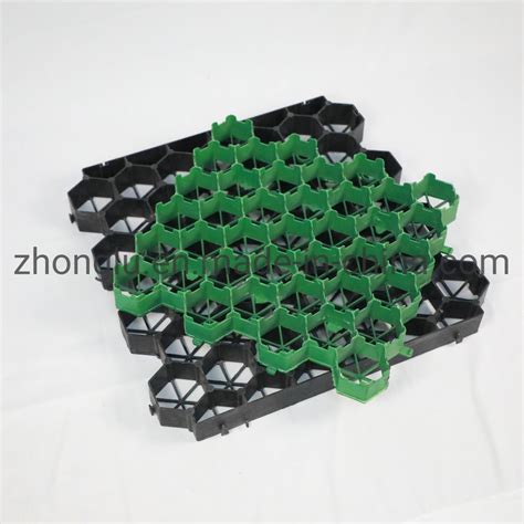 Plastic Grass Grid Pavers Hdpe Gravel Grid Grass Pavers For Driveway Car Parking Lot Manufacture