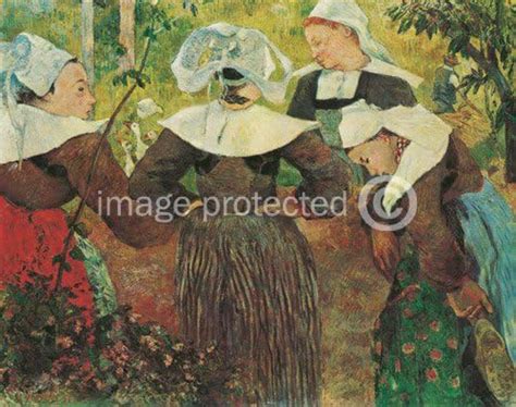 Amazon Artist Paul Gauguin Poster Four Breton Women Home Kitchen