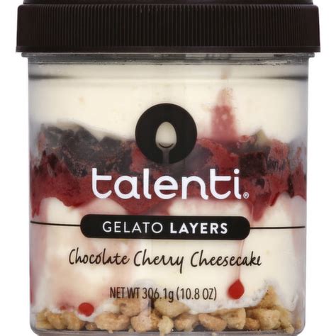 Talenti Gelato Layers Chocolate Cherry Cheesecake