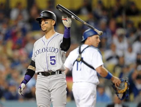 Colorado Rockies: Carlos Gonzalez Seeking Trade