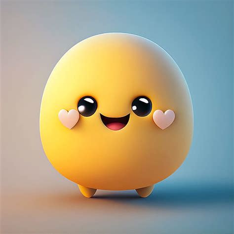 3d Model Cute 3d Emoji Add Fun And Personality To Your Projects Vr Ar Low Poly Cgtrader