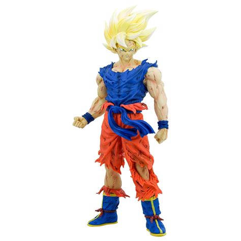 Gk Dragon Ball Figures 43cm Son Goku Majin Vegeta Action Figure Pvc