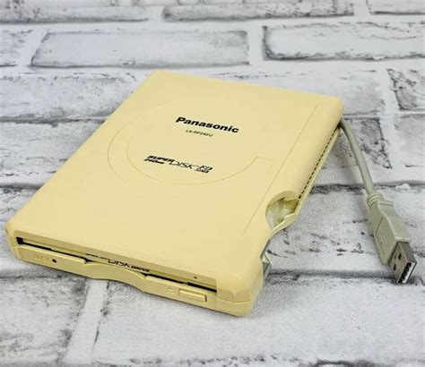 スーパーディスクドライブ Lk Rf240u パナソニック 外付けfdd メルカリ