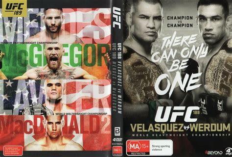 Ufc 189 Poster