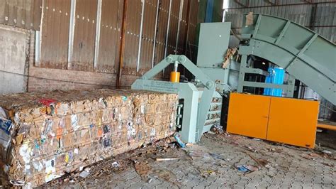 Fuly Automatic Horizontal Paper Baling Machine In Ahmedabad Urmi