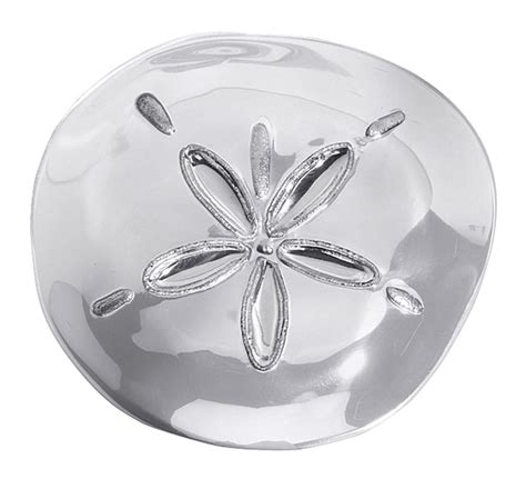 Sand Dollar Canape Plate Matterns Floral