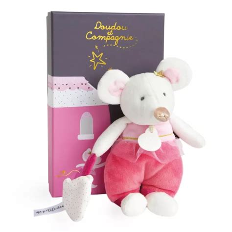 DOUDOU ET COMPAGNIE Doudou De La Gamme LA PETITE SOURIS VA PASSER