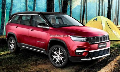 Jeep Meridian Seven Seater Suv Unveiled In India Ahead Of Launch