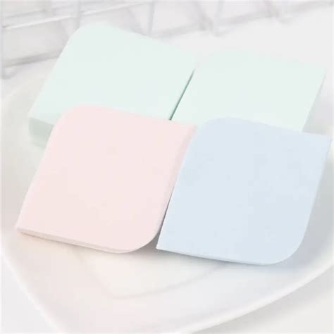 4pcs Makeup Sponges Dual Use Dry And Wet Foundation Blending Sponges