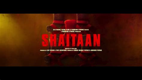 SHAITAAN HINDI Teaser Trailer Ajay Devgn Jyothika R Madhavan