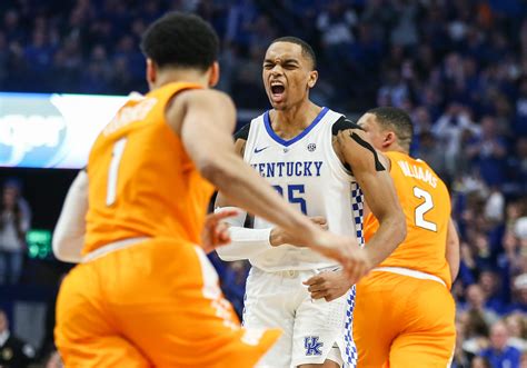 Kupfer Unterschlagen Kampf Tennessee Vs Kentucky Basketball Verst Rker