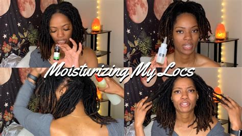 Moisturizing My Locs Loc Spray Update Being Chiz Youtube