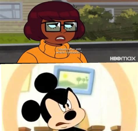 Mickey Mouse Is Annoyed With Hbo Max Velma By Zerneygreenengine28 On