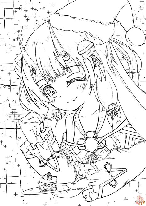 Top Anime Coloring Pages For Adults Latest In Coedo Vn