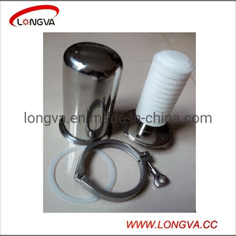 Stainless Steel Ss304 Sanitary Tri Clamp Breather Valve China Breather Valve And Stainless