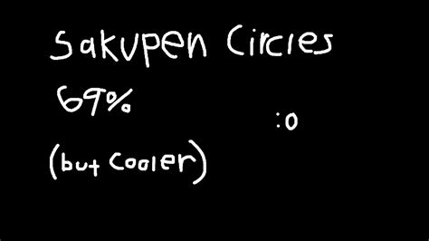 Sakupen Circles 69 Again But This Time On Legacy And On 225 Fps And