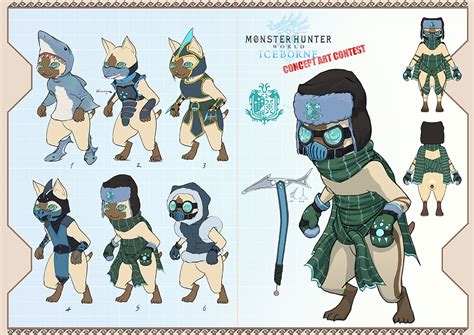 ArtStation - Monster Hunter World Concept Art contest