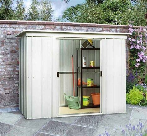 The Yardmaster 64PZ Pent Metal Shed - What Shed