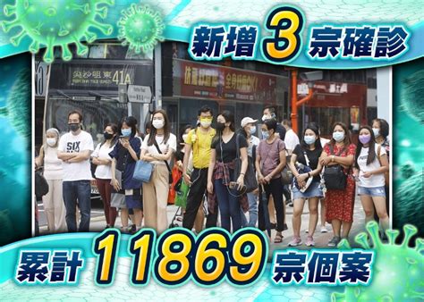 今增3宗確診全屬輸入病例 本地個案再錄零感染｜即時新聞｜港澳｜oncc東網