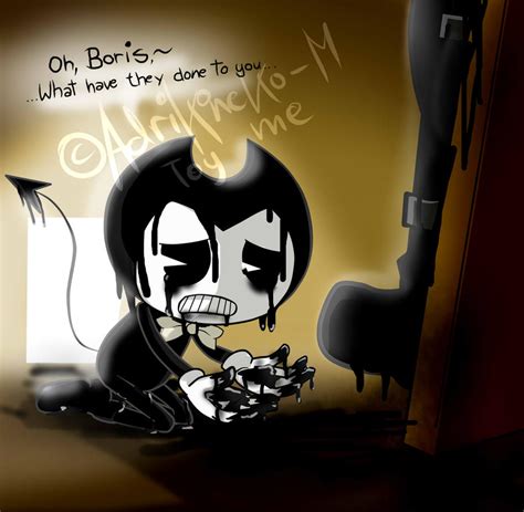 Bendy and The Ink Machine (Fan art) Dead Boris by AdriKoneko-Mizuiro on ...