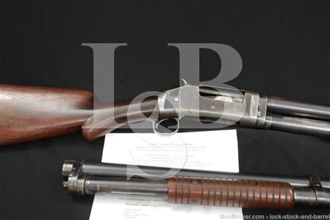 Winchester Model 1897 97 M97 12 Ga Pump Shotgun 2x Barrel Set Mfd 1903