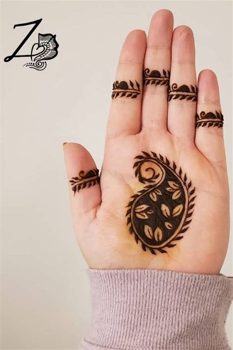 40 Simple And Easy Henna Designs For Beginners Zahrah Rose