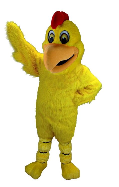 Yellow Chicken Mascot Costume Thermolite Mascot Costumes Bird