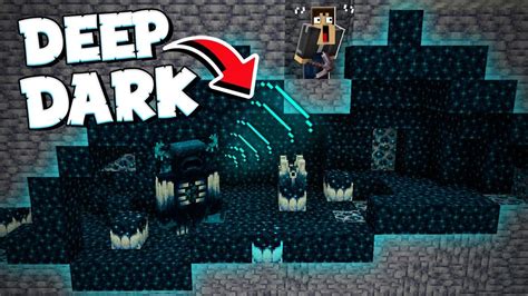 Finalmente Achamos A Caverna Do Warden Deep Dark No Minecraft