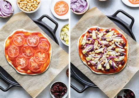 Mediterranean Pizza Easy Vegan The Simple Veganista