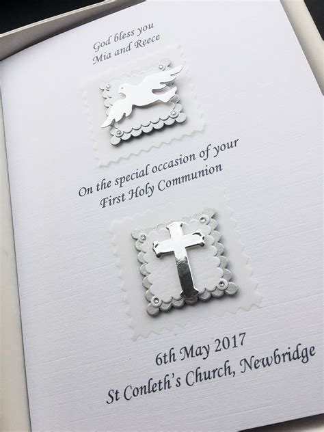 Personalised First Holy Communion Cards Handmade Cards