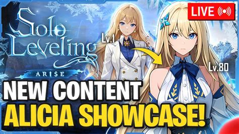 Lv Monarch Jinwoo Alicia Summons Showcase Solo Leveling