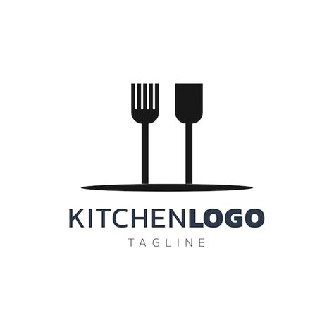 Logotipo De Cocina Casera Abstracta Vector Premium