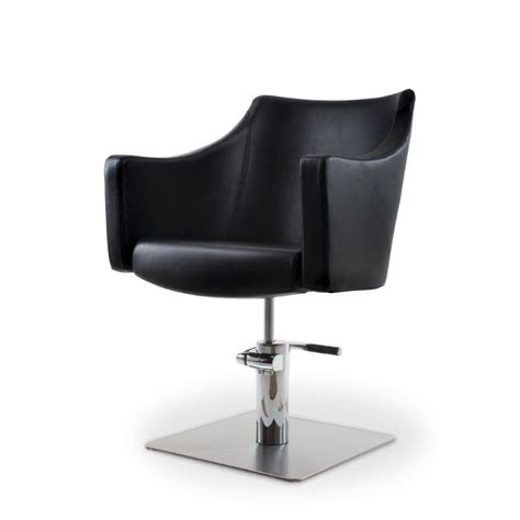 OVIDIA Fauteuil de coiffure noir Mobila Créations