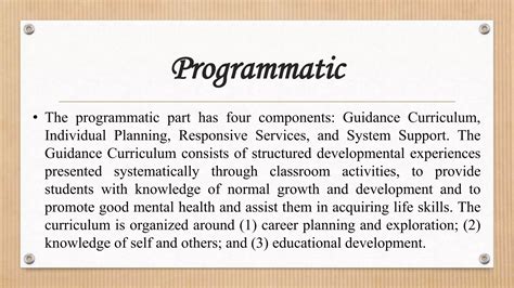 Comprehensive Guidance Modelpptx