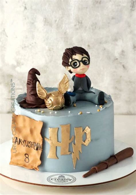 The Magical Harry Potter Cake Ideas Blue Harry Potter Cake For Th