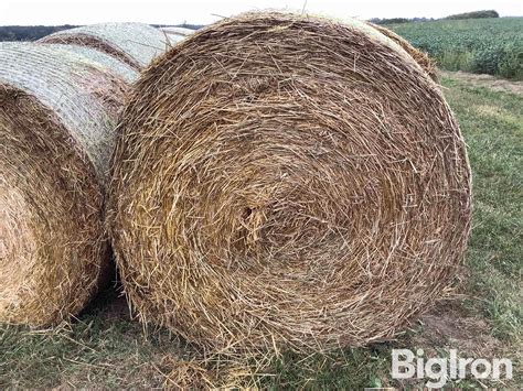 Straw Round Bales BigIron Auctions