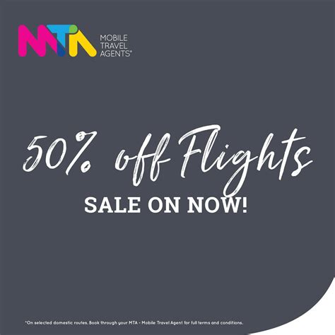 MTA - Mobile Travel Agents - Yes, you read that correctly flights are