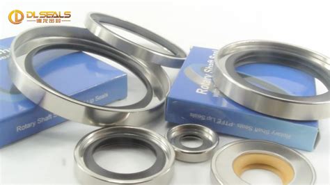 Dlseals Stainless Steel Ptfe Lip Rotary Shaft Oil Seal 35x47x8 National Oil Seal Cross Reference