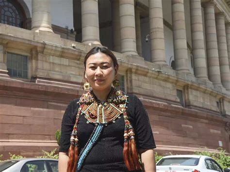 Rajya Sabha MP Meet Phangnon Konyak Nagaland S First Woman Rajya