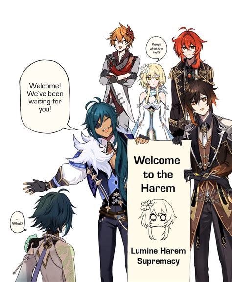 Welcome To The Harem Genshinimpact