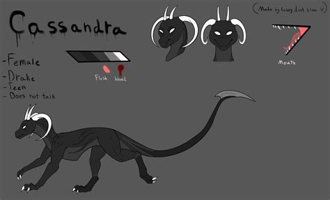 Cassandra Reference Sheet By Fussyraptor On Deviantart